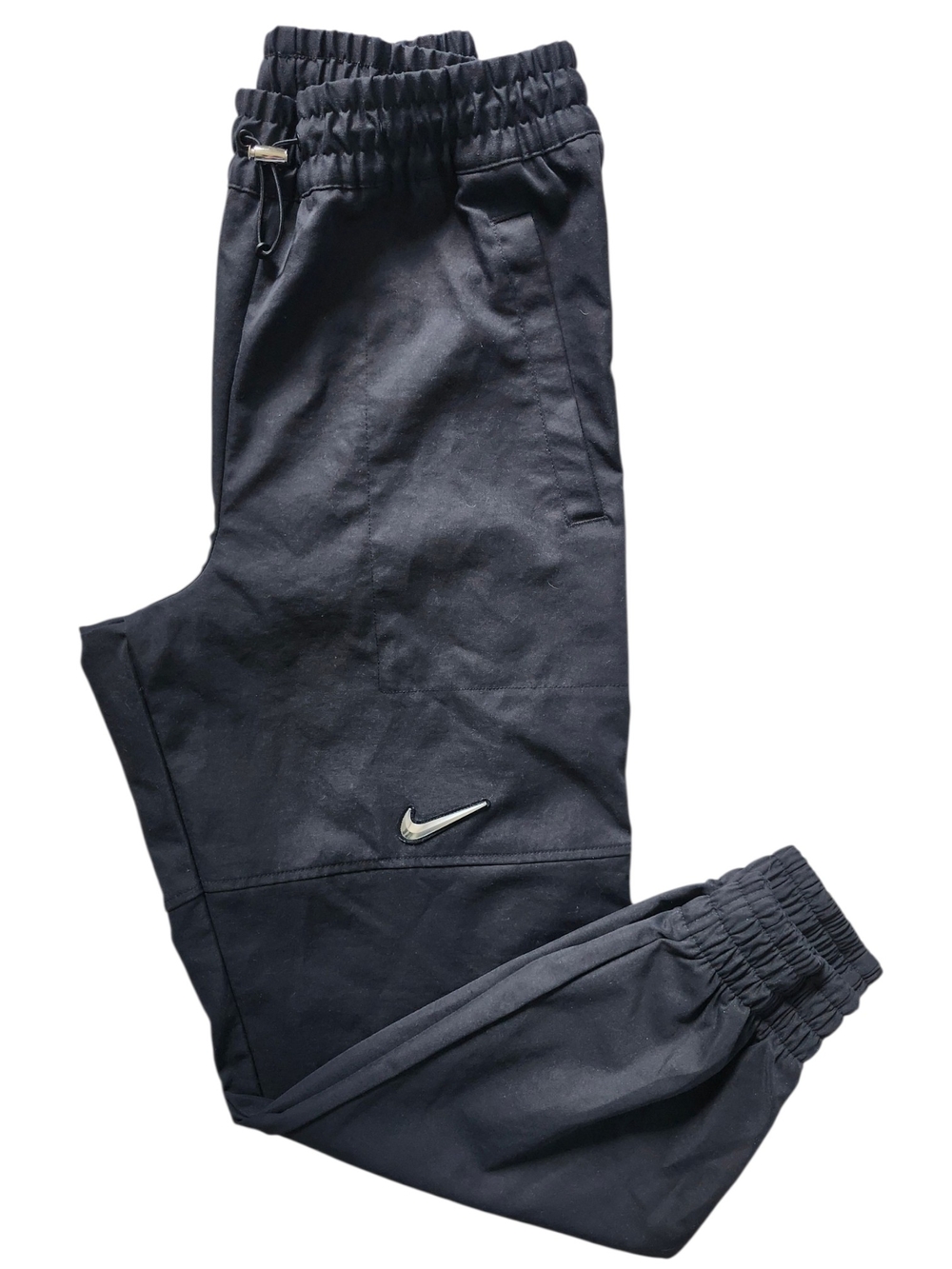 Nike Black Woven Jogger Pants Women's Medium Athletic Track Pants
